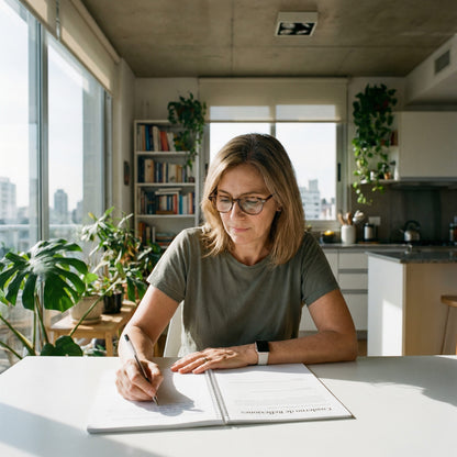 Cómo aliviar los síntomas de la menopausia en 30 días 🍃 – Paquete de E-Books 📚