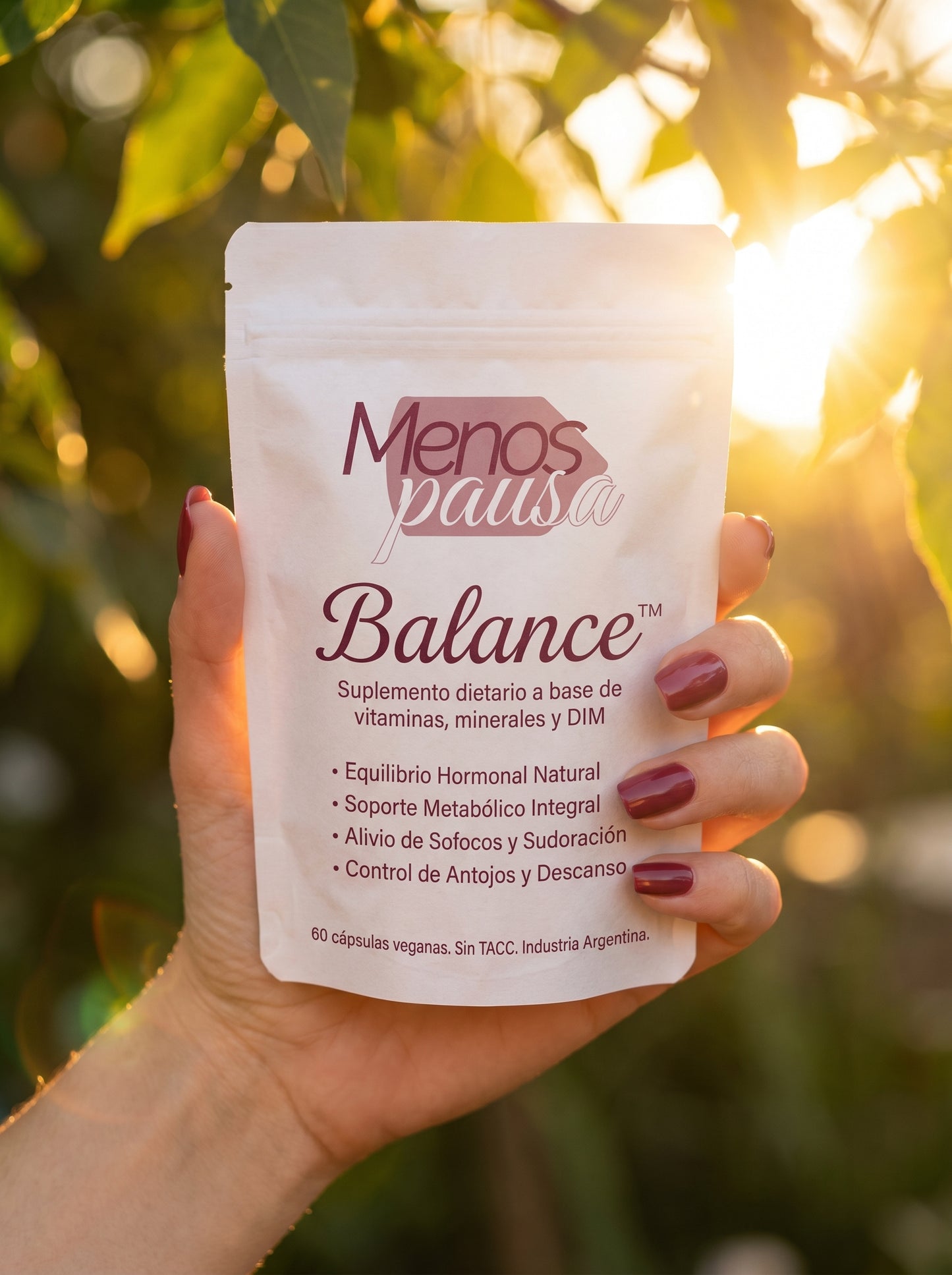 MenosPausa® Balance™ – Suplemento dietario a base de Vitaminas, Minerales y DIM